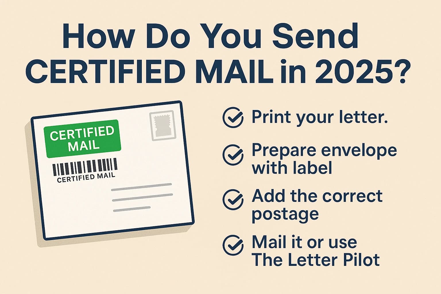 Send Certified Mail From Home