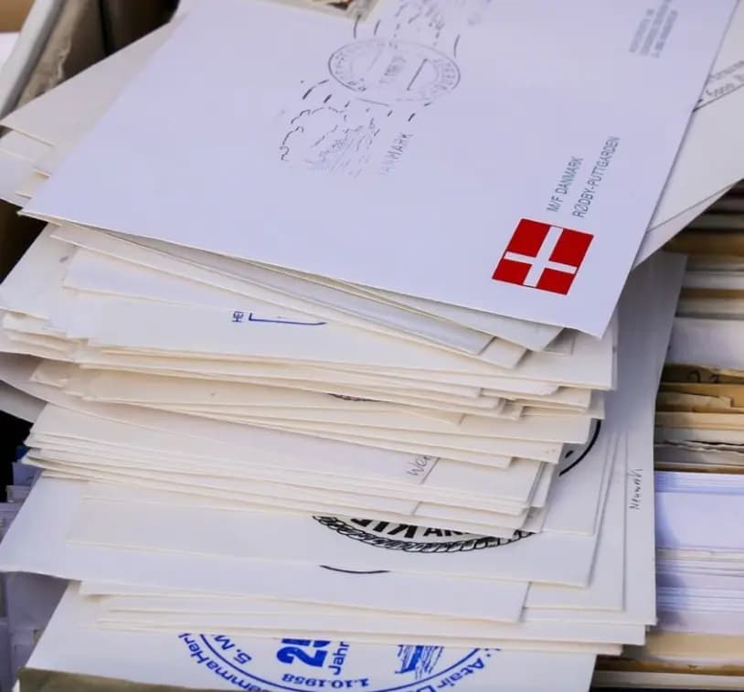 Mail scanning service showing digital mail management and virtual mailbox features