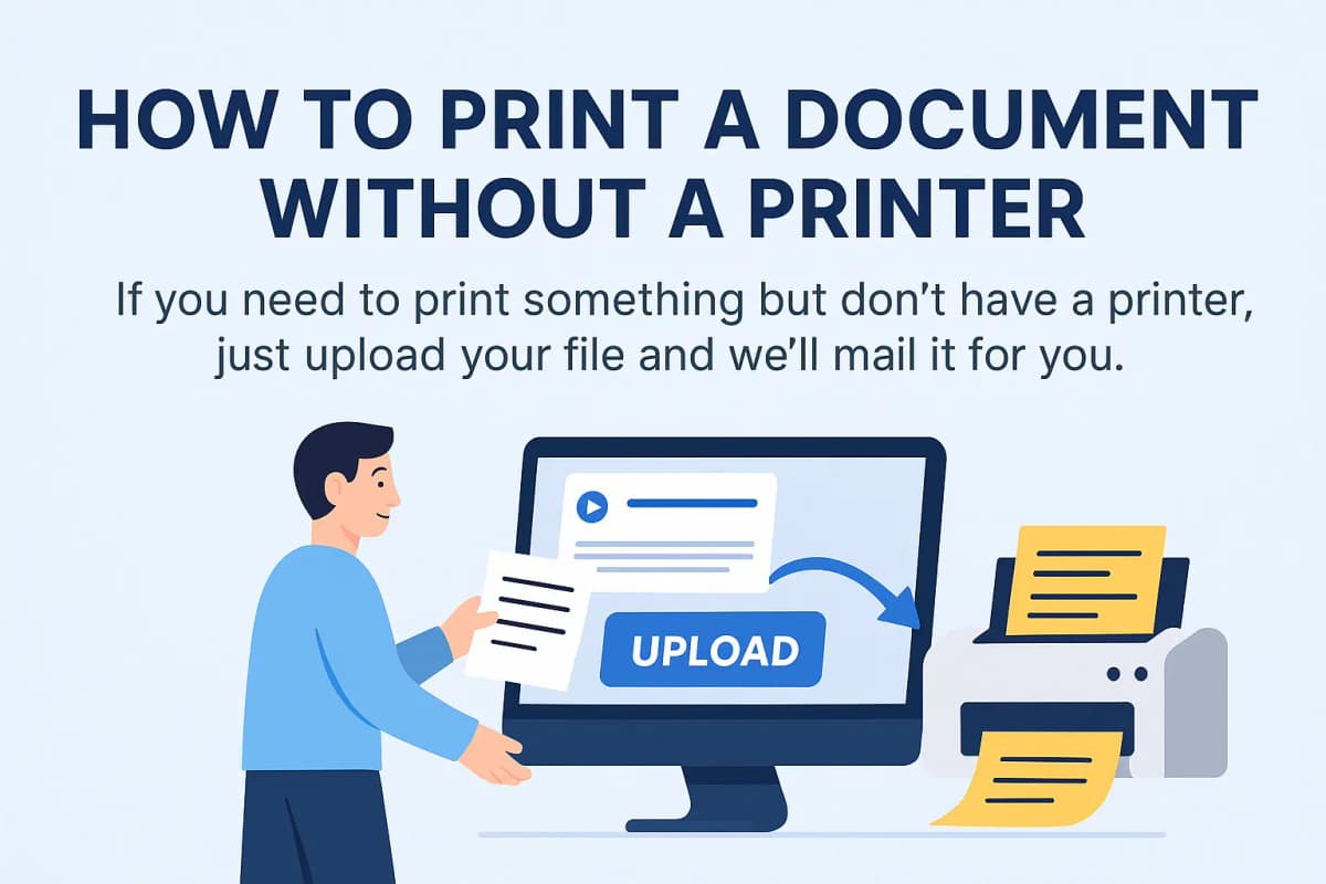 How to Print a Document Without a Printer