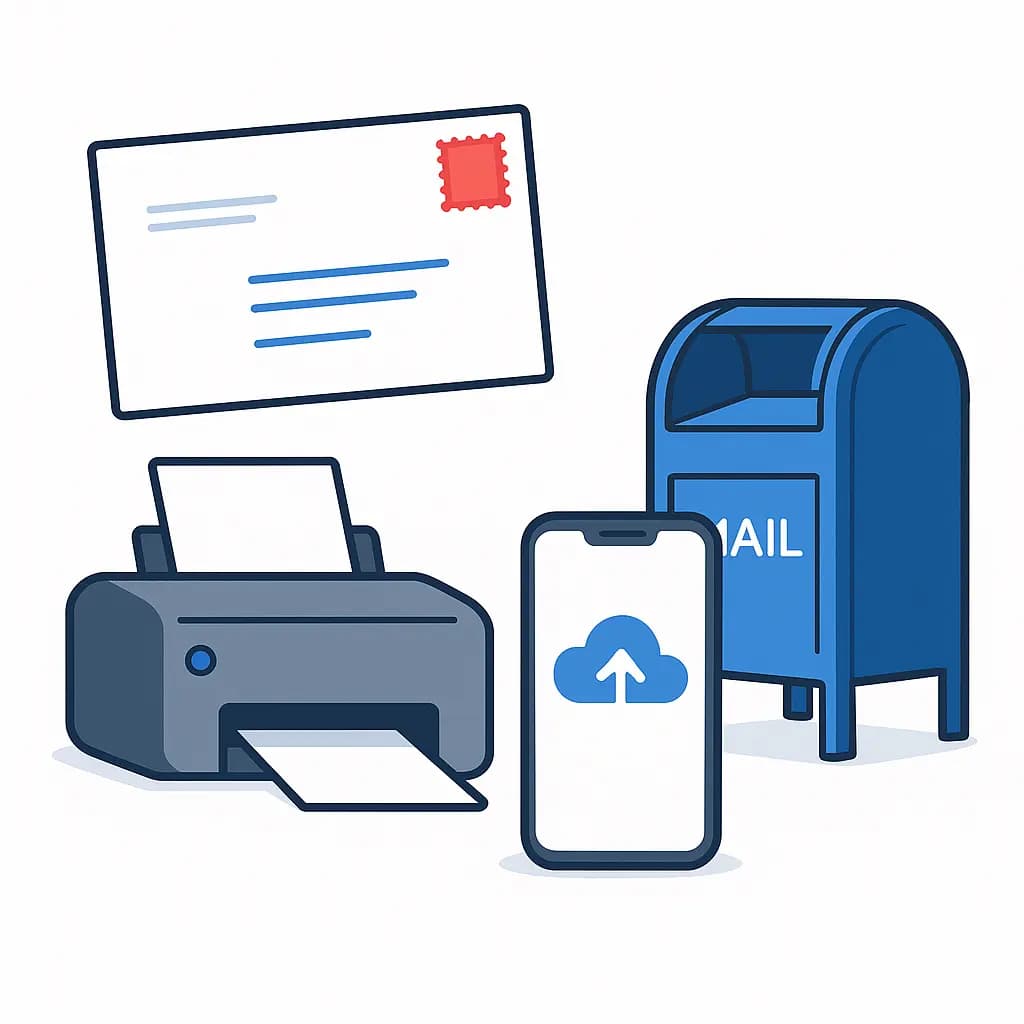 Printing and mailing documents guide