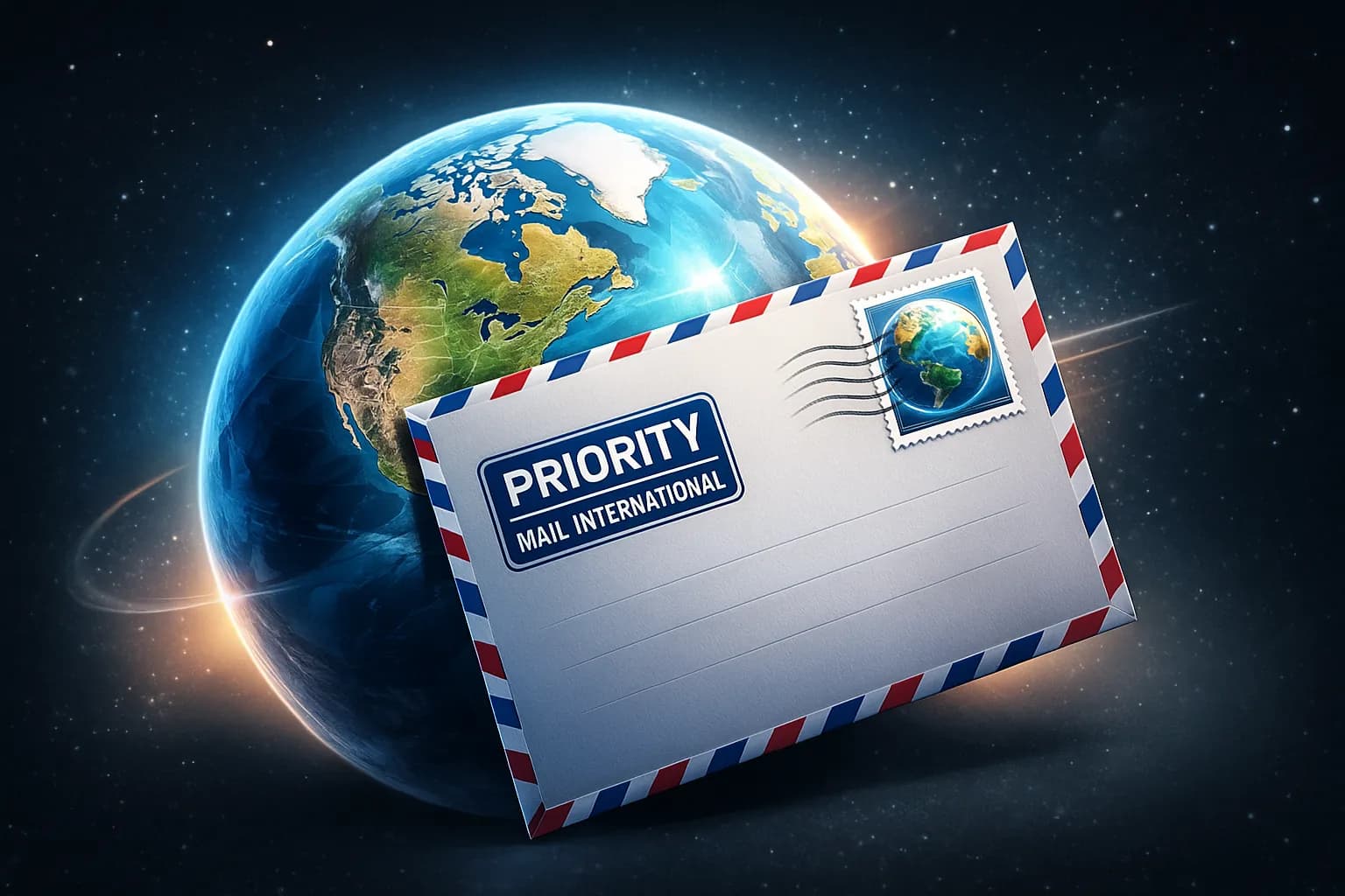 USPS Priority Mail International flat rate boxes and packaging