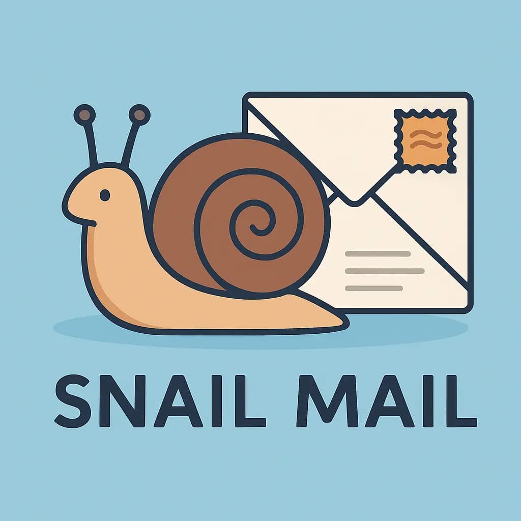 Snail mail meaning