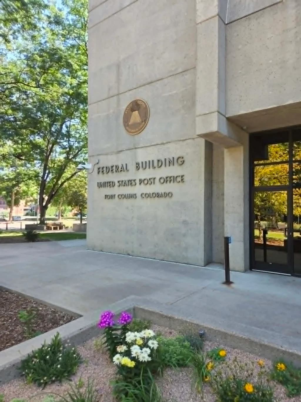 Old United States Post Office building in Fort Collins, Colorado