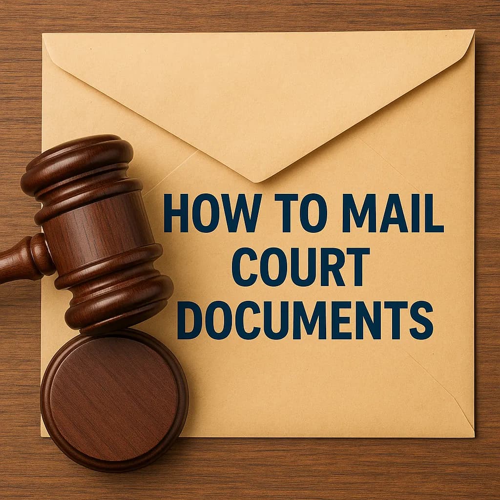 How to Mail Court Documents (2025 Guide) - Step-by-step guide with examples