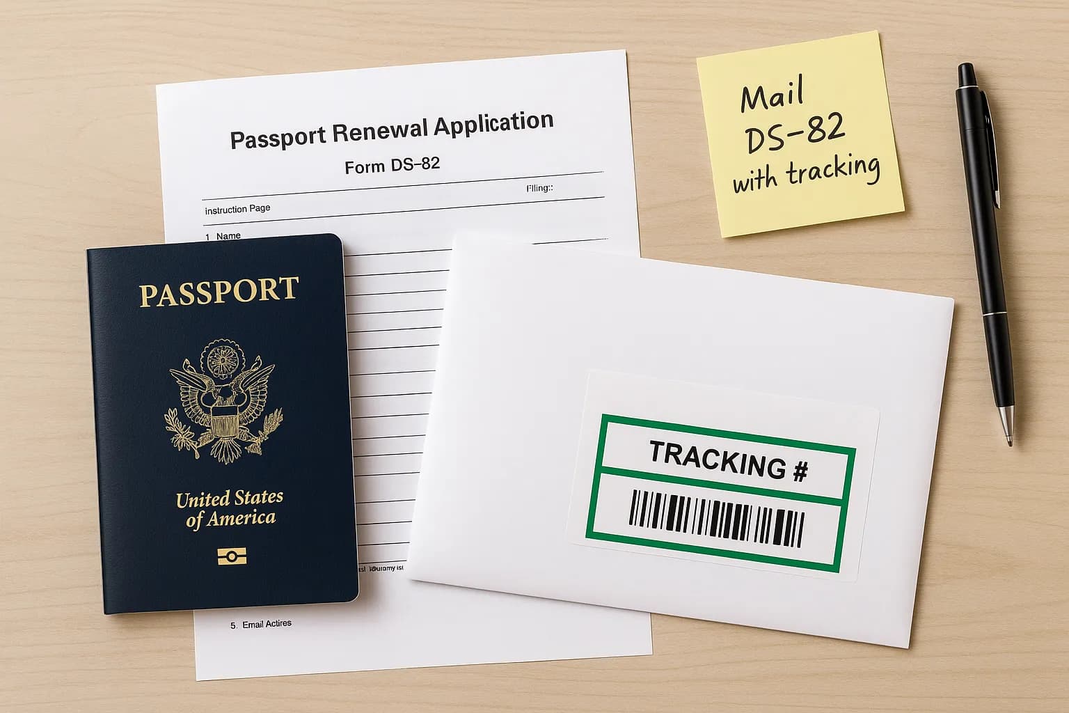 How to Mail Passport Renewal Forms (2025): DS-82 Mailing Guide - Step-by-step guide with examples