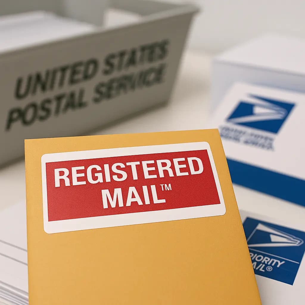 What is Registered Mail? USPS Registered Mail Explained (2025) - Step-by-step guide with examples