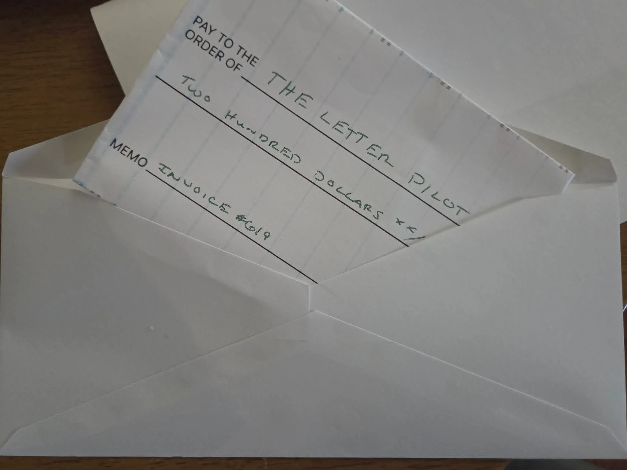 How to Mail a Check Safely | The Letter Pilot